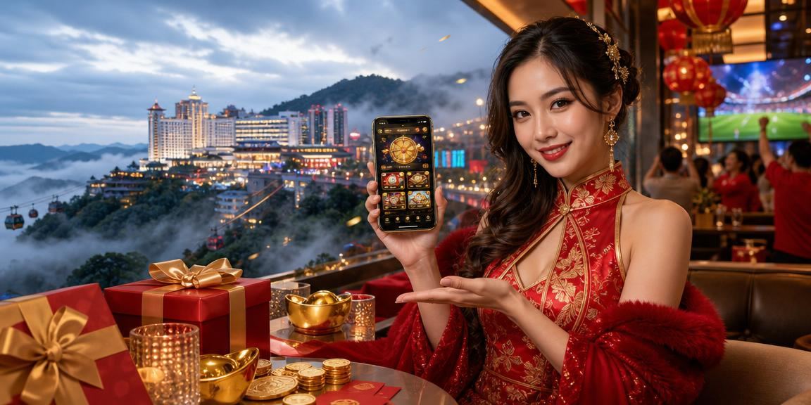 Pengguna di Genting Highlands menggunakan aplikasi rm25 untuk taruhan sukan dalam talian